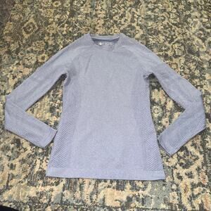 FIGS Salta Seamless Longsleeve Underscrub- XS- Light blue